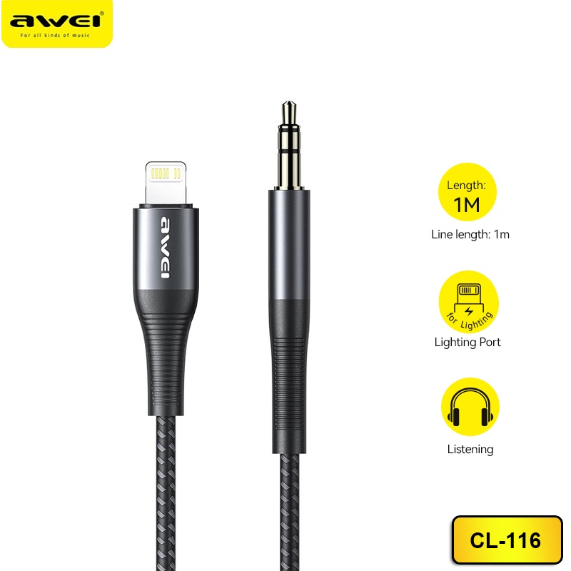 LIGHTNING-AUX CABLE